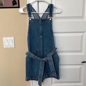 Madewell Belted Short Overalls
